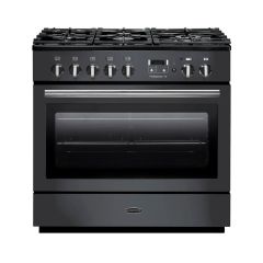 Rangemaster Professional Plus FX 90cm Dual Fuel Slate Range Cooker
