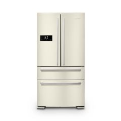 Rangemaster RDXD21IV/C 127850 DXD21 FRIDGE FREEZER IVORY/CHROME