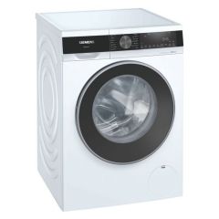 Siemens WG44G290GB White 9kg, 1400rpm, stainRemoval, iQdrive, varioSpeed, LED display, Chrome / Blac