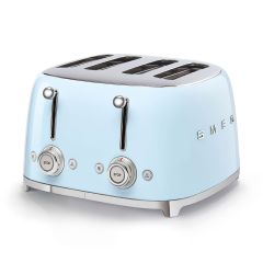 Smeg TSF03PBUK Pastel Blue 4 Slice Toaster