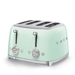 Smeg TSF03PGUK Pastel Green 4 Slice Toaster