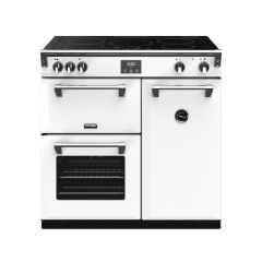 Stoves Richmond Deluxe S900EI, 90cm, Induction, Icy White Range Cooker 444410915