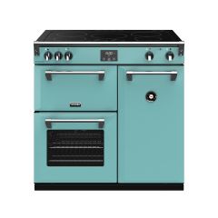 Stoves Richmond Deluxe S900EI, 90cm, Induction, Country Blue Range Cooker 444410917