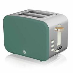 Swan ST14610GREN Green Nordic 2 Slice Toaster