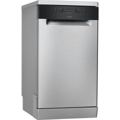 Whirlpool WSFE2B19XUKN Freestanding Slimline Dishwasher, 10 Place Settings, F Energy