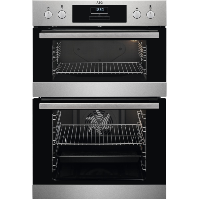 AEG DCB331010M Catalytic, Double Multifunction Oven, Electric, A Energy