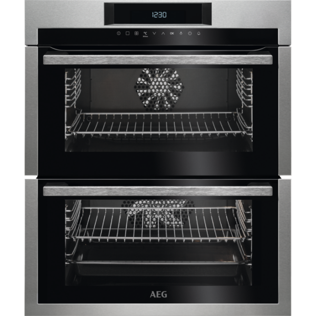 AEG DUE731110M Catalytic, Double Multifunction Oven, Electric, A Energy