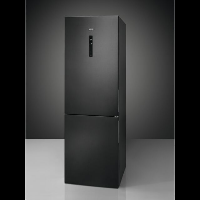 AEG RCB732E5MB Fridge Freezer, 60cm, Frost Free, E Energy