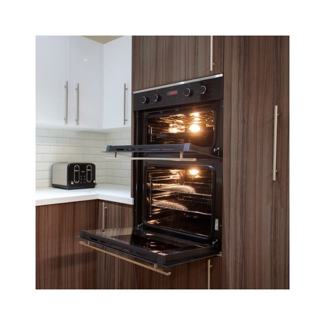 Amica ADC900SS Enamel Interior, Double Fan Oven, Electric, A Energy