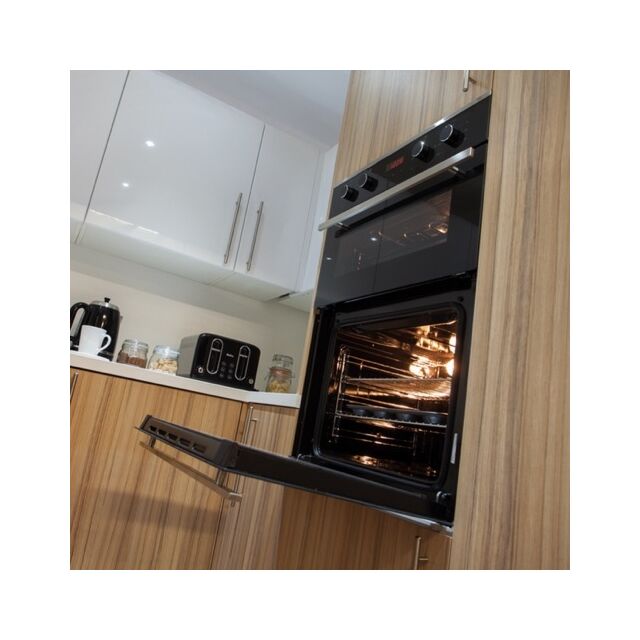 Amica ADC900SS Enamel Interior, Double Fan Oven, Electric, A Energy