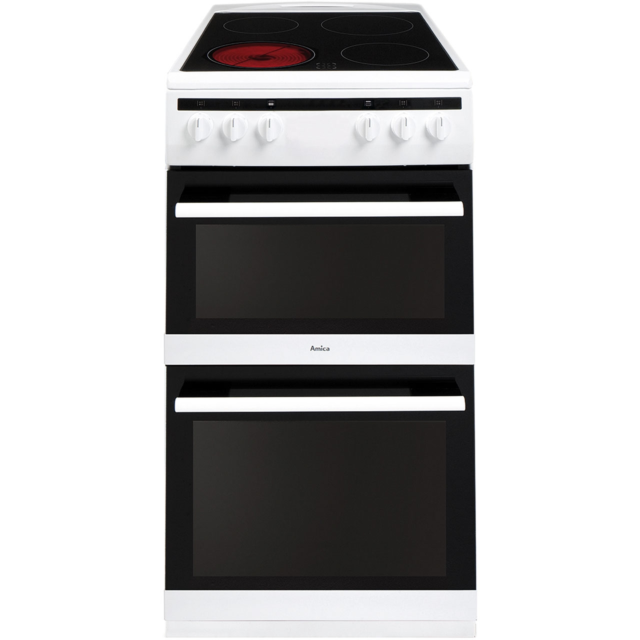 Amica AFC5100WH Electric Twin Cavity, 50cm, A Energy