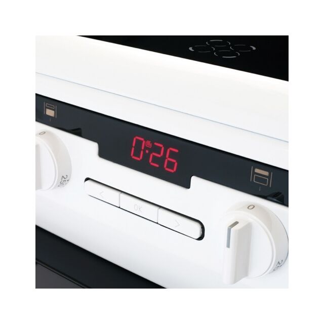 Amica AFC5550WH Electric Double Oven, 50cm, A Energy