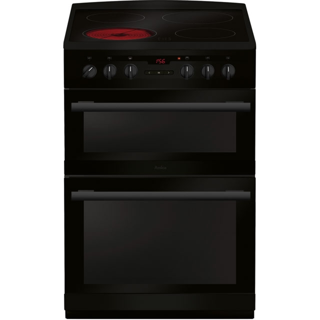 Amica AFC6550BL Electric Double Oven, 60cm, A Energy