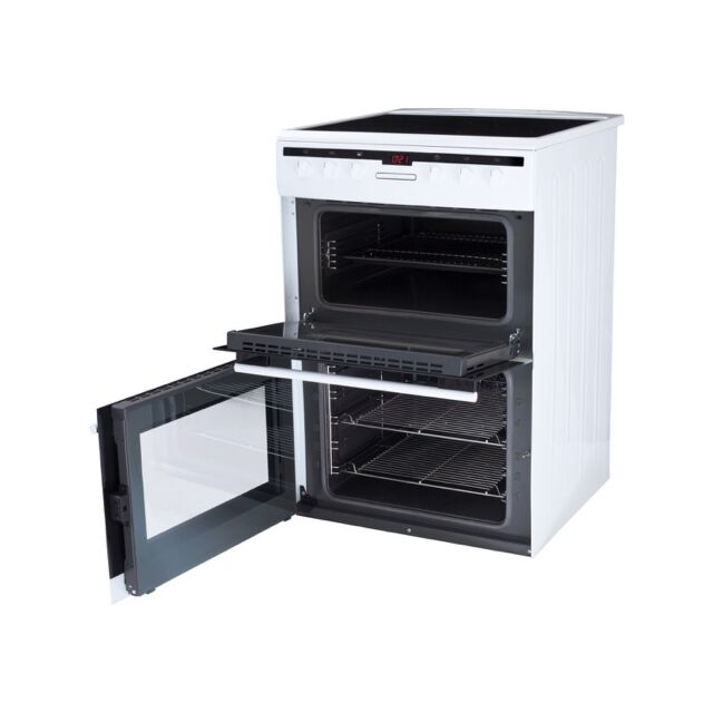 Amica AFC6550WH Electric Double Oven, 60cm, A Energy