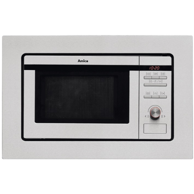 Amica AMM20G1BI Compact Microwave, 800W, 20L