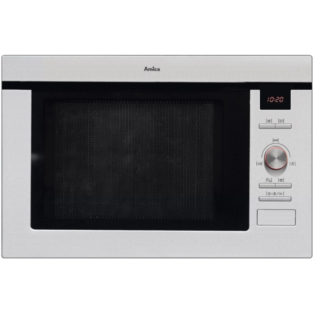 Amica AMM25BI Compact Microwave, 900W, 25L 