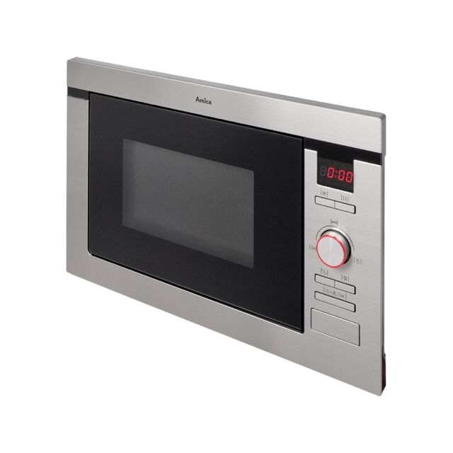 Amica AMM25BI Compact Microwave, 900W, 25L 