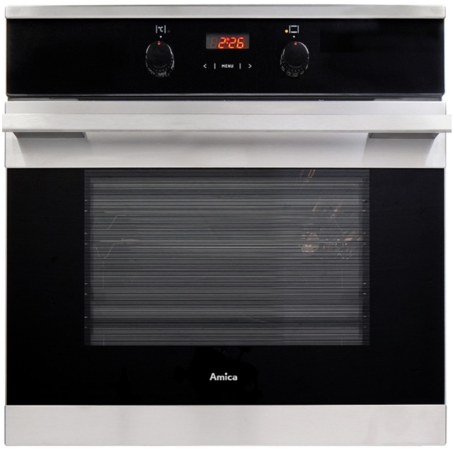 Amica ASC360SS Pyrolytic, Single Multifunction Oven, Electric, A Energy