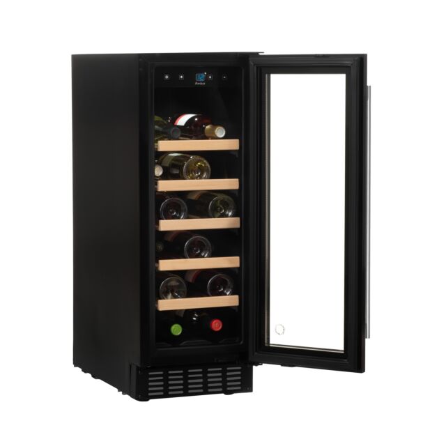 Amica AWC301BL Wine Cooler, 30cm , G Energy