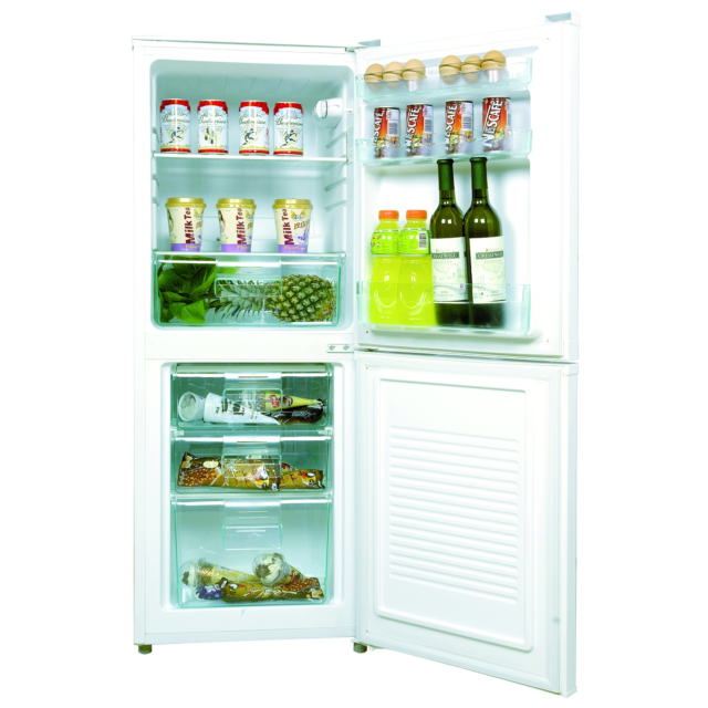 Amica FK1964 Fridge Freezer, 50cm, Manual Defrost, F Energy