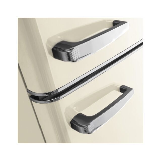 Amica FKR29653C Retro Fridge Freezer, 55cm, Manual Defrost, F Energy