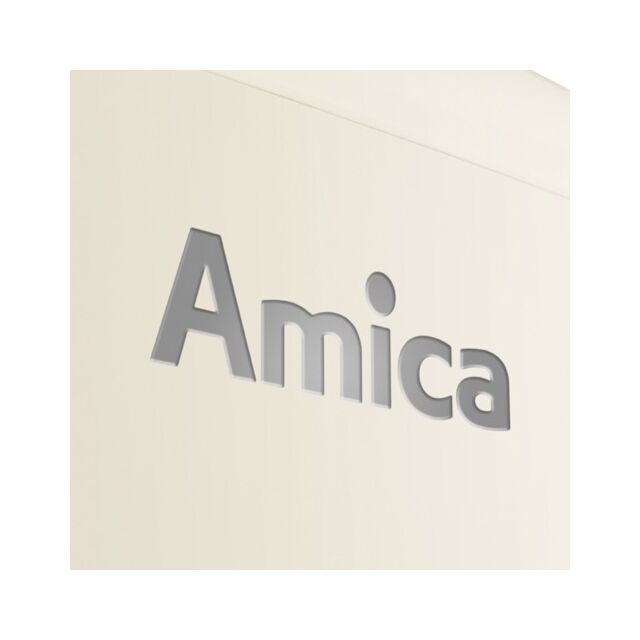 Amica FKR29653C Retro Fridge Freezer, 55cm, Manual Defrost, F Energy
