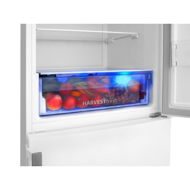 Beko CFP3691VW 60cm Frost Free Fridge Freezer, F Energy