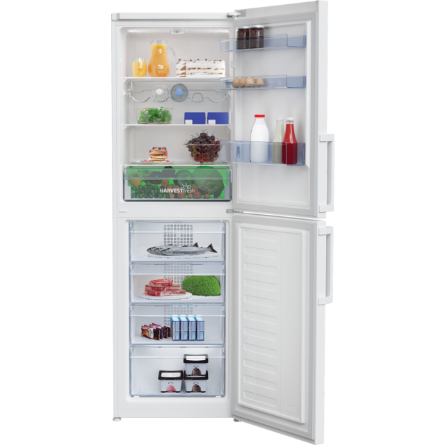 Beko CFP3691VW 60cm Frost Free Fridge Freezer, F Energy