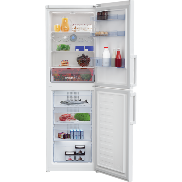 Beko CFP3691VW 60cm Frost Free Fridge Freezer, F Energy