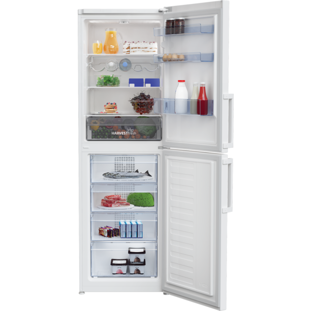 Beko CFP3691VW 60cm Frost Free Fridge Freezer, F Energy