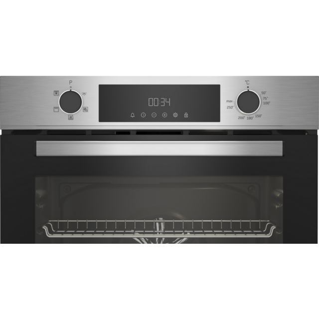 Beko CIFY81X Enamel Interior, Single Fan Oven, Electric, A Energy
