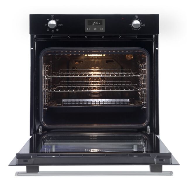 Belling BI602FP Stainless Steel Enamel Interior, Single Fan Oven, Electric, A Energy