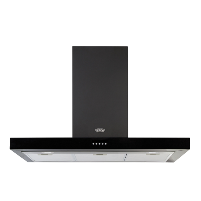 Belling 444410346 Flat Hood, 110cm, Black