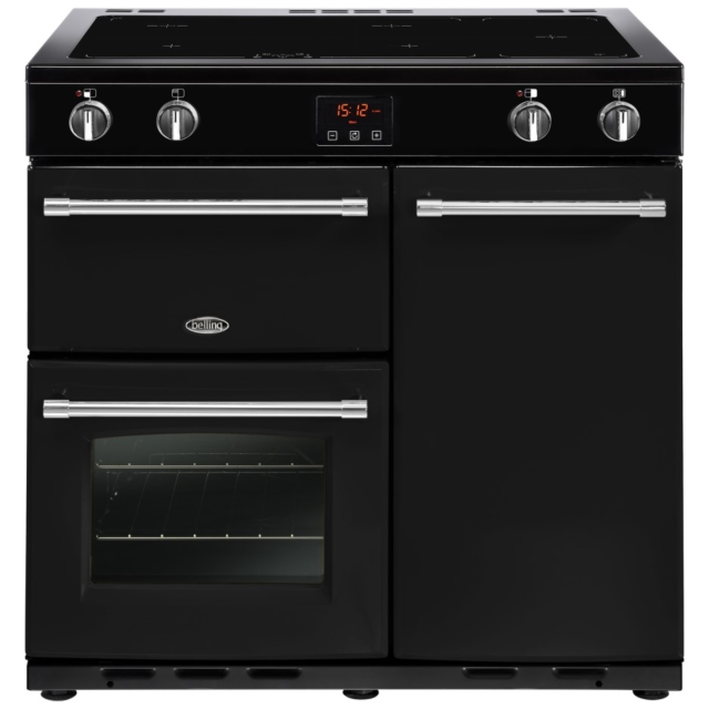 Belling BEL FARMHOUSE 90Ei Blk 444444130, BEL FARMHOUSE 90Ei Blk