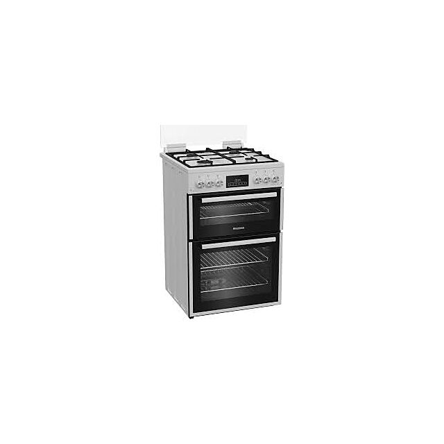 Blomberg GGRN655W 60Cm Double Oven Gas Cooker With Gas Hob - White