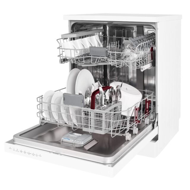 Blomberg LDF42240W Freestanding Full Size Dishwasher, 14 Place Settings, E Energy