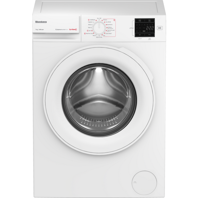 Blomberg LWA27461W 7kg 1400 Spin Washing Machine - White
