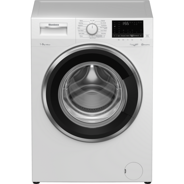 Blomberg LWF194520QW Washing Machine, 9kg Capacity, 1400 Spin, A Energy