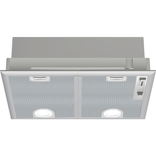 Bosch DHL555BLGB Canopy Hood, 53cm, Stainless Steel