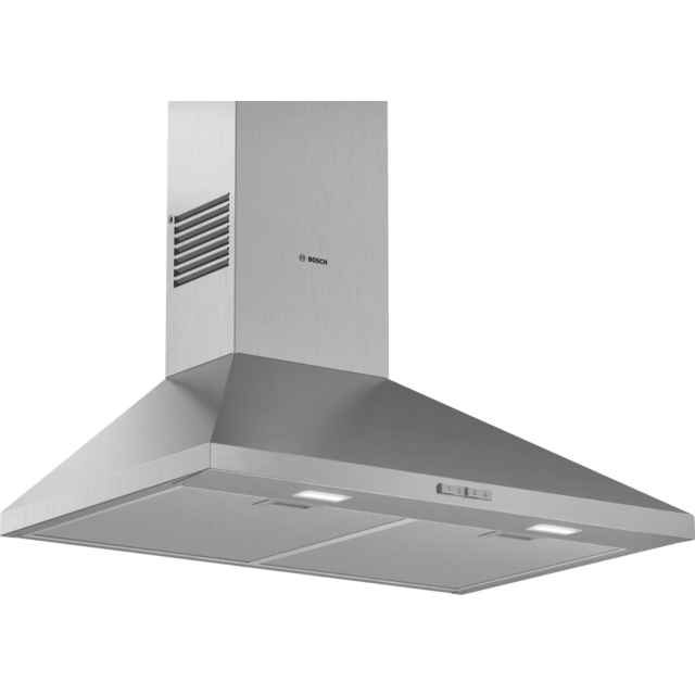 Bosch DWP74BC50B Classic Chimney Hood, 75cm, Stainless Steel