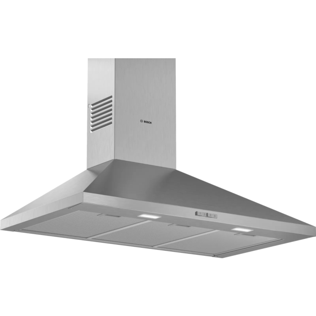 Bosch DWP94BC50B Classic Chimney Hood, 90cm, Stainless Steel