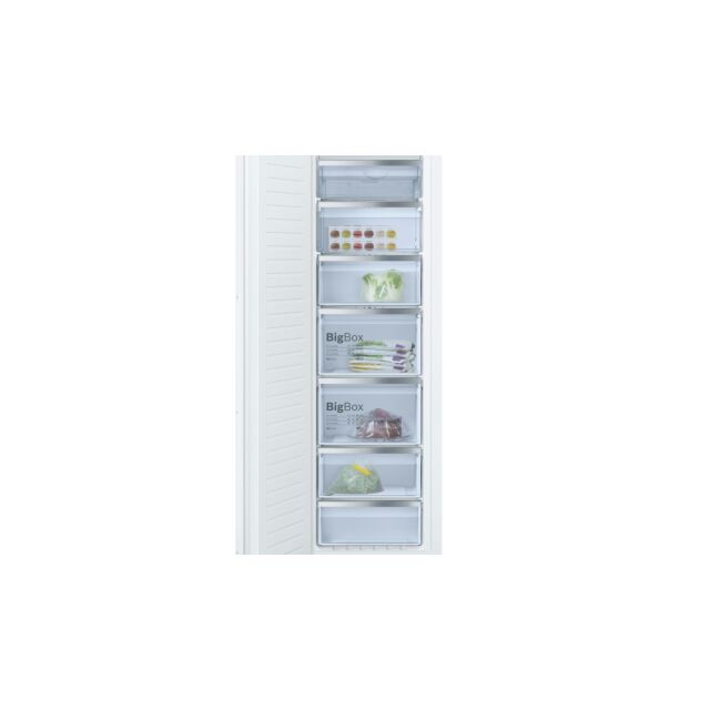 Bosch GIN81AEF0G Built In Freezer, 55cm, Frost Free, F Energy