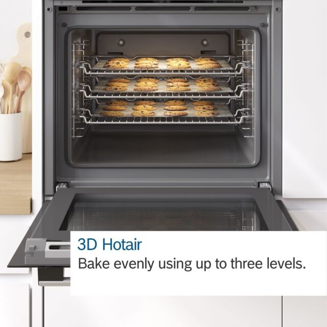 Bosch HBG539EB0 Electronic, TFT display, 13 functions, AutoPilot40, SoftOpen/Close, EcoClean back