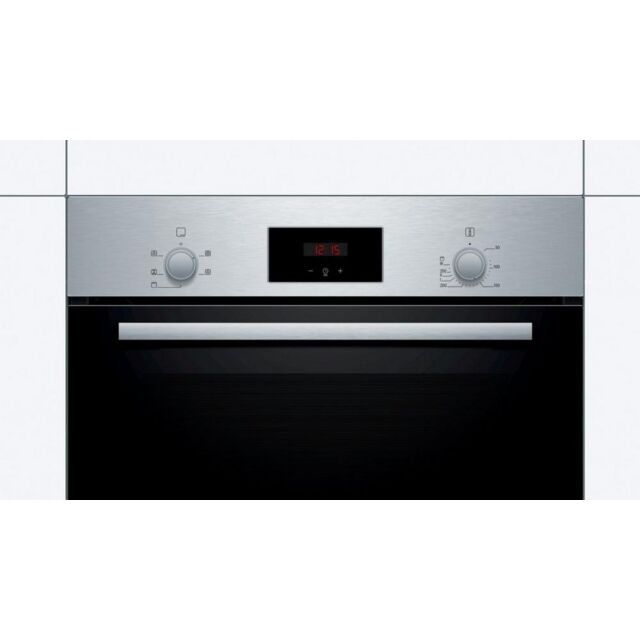 Bosch HHF113BR0B Enamel Interior, Single Fan Oven, Electric, A Energy