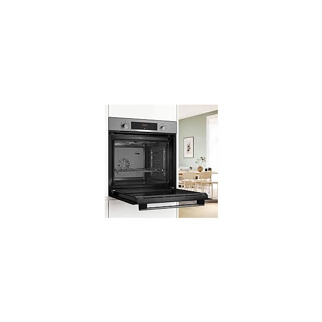 Bosch HQA534BS3B 59.4cm Built In Electric Single Oven - Stainless Steel
