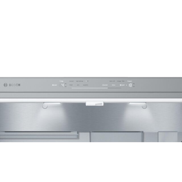 Bosch KFF96PIEP American Style Fridge Freezer, 91cm, Frost Free, E Energy