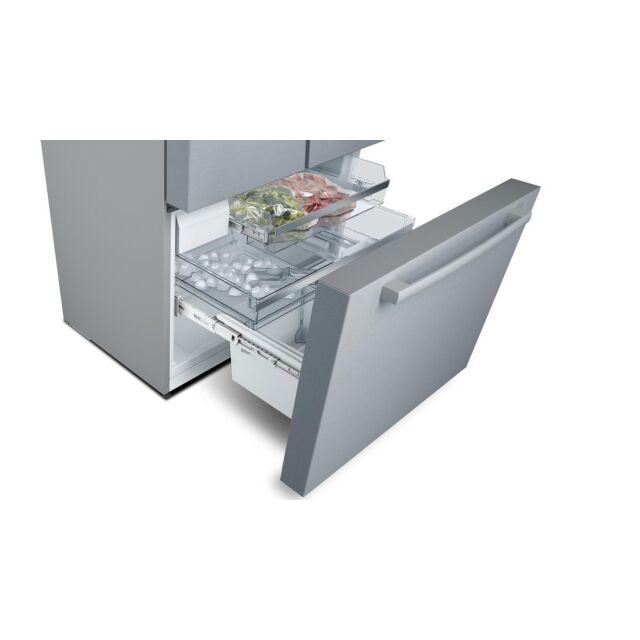 Bosch KFF96PIEP American Style Fridge Freezer, 91cm, Frost Free, E Energy