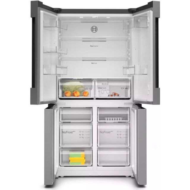 Bosch KFN96APEAG American Style Fridge Freezer, 91cm, Frost Free, E Energy