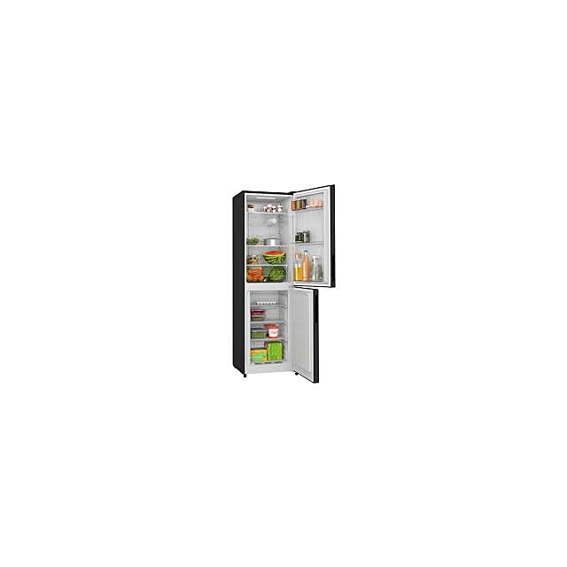 Bosch KGN27NBEAG 55cm Frost Free Fridge Freezer - Black