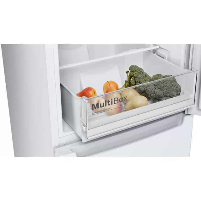 Bosch KGN34NWEAG Fridge Freezer, 60cm, Frost Free, E Energy